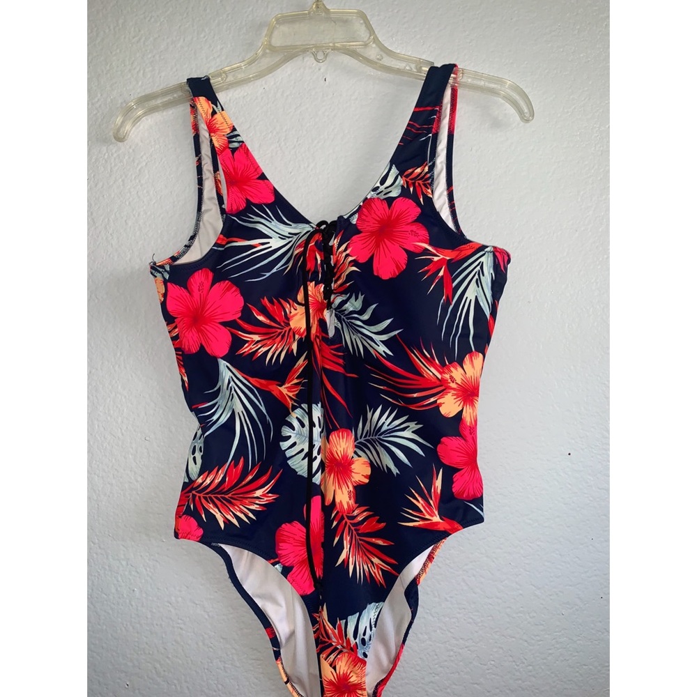 PINK Victoria’s Secret lace up swimsuit